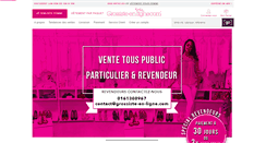 Desktop Screenshot of grossiste-en-ligne.com
